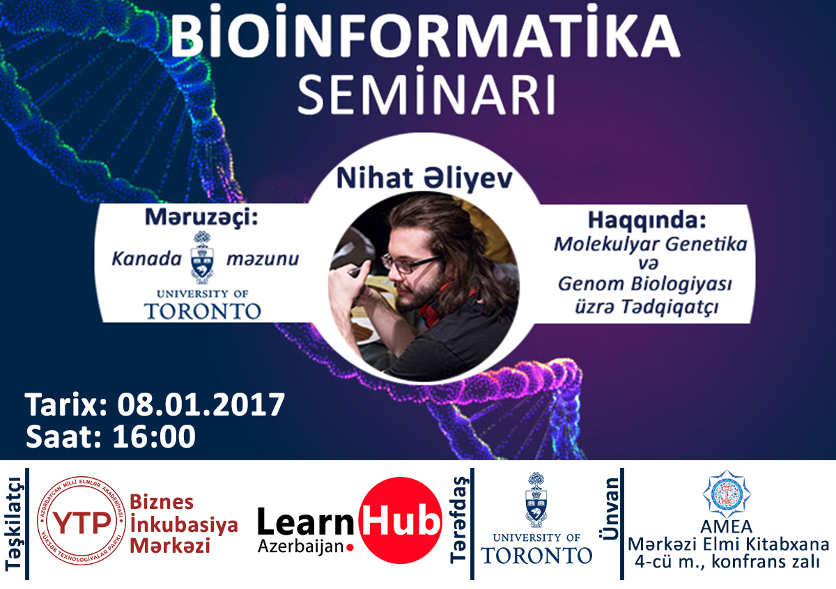 AMEA-da “Bioinformatika” ilə bağlı seminar keçiriləcək