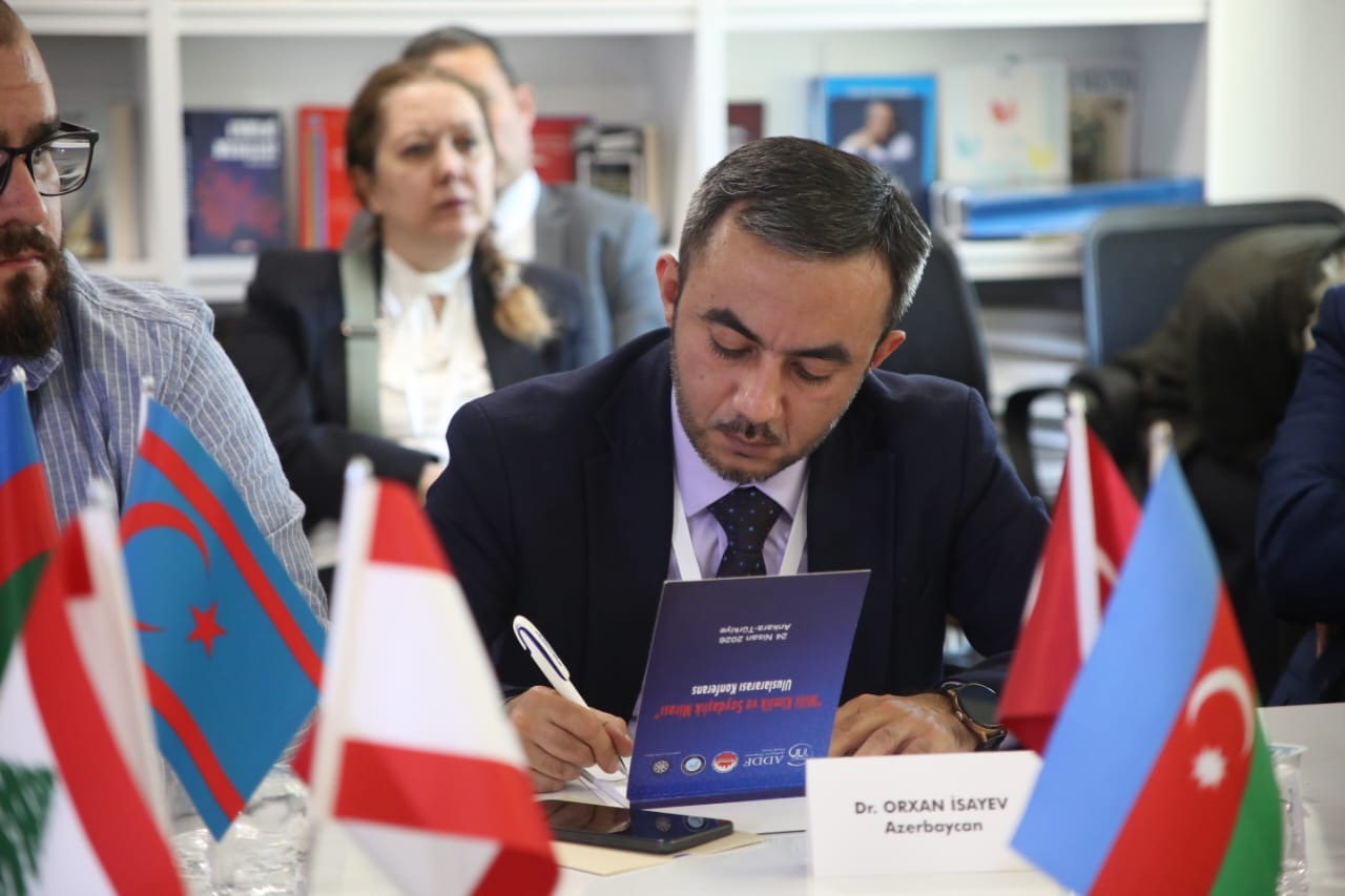 Gənclər Akademiyasının idarə heyətinin üzvü Ankarada keçirilən beynəlxalq konfransda iştirak edib