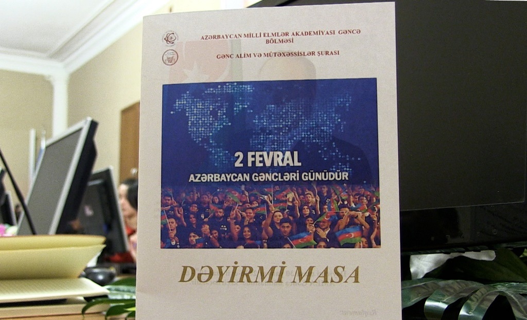 Gəncə Bölməsində 2 Fevral – Azərbaycan Gəncləri Gününə həsr edilmişdəyirmi masa keçirilib