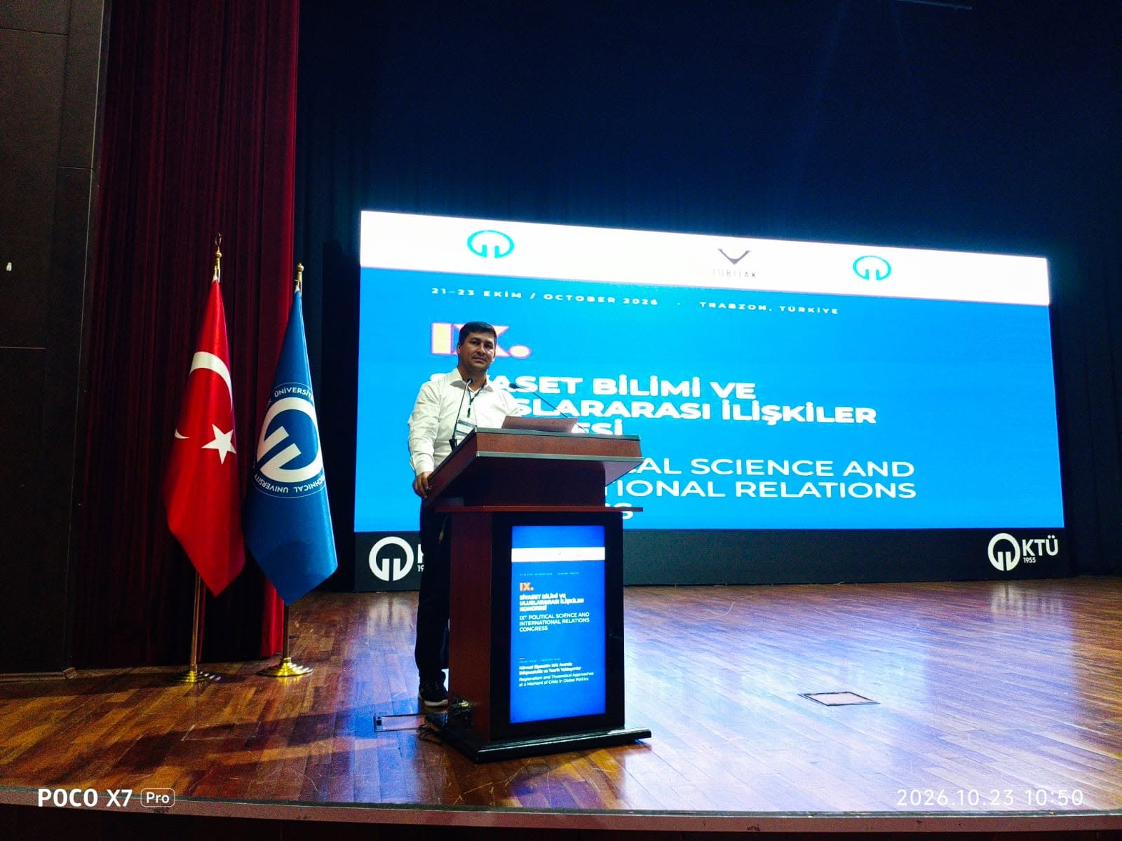 MEK gənci beynəlxalq elmi konqresdə iştirak edib