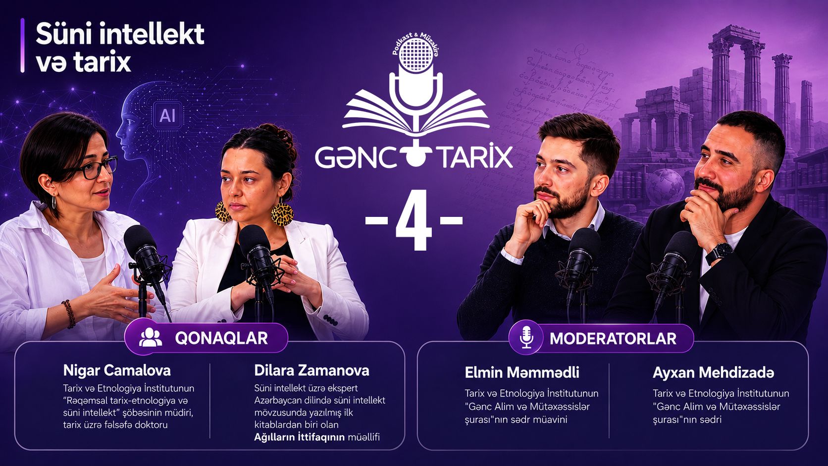 GƏNC TARİX - 4 / “Süni İntellekt və Tarix”