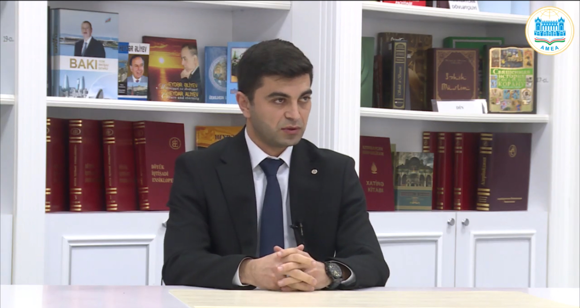 Gənc Alim Elm TV-nin qonağı olub