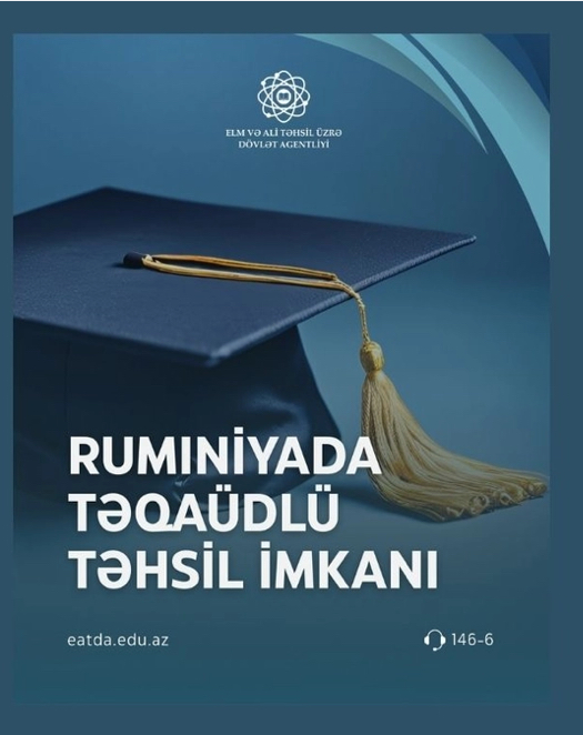 Rumıniyada təqaüd proqramı elan edildi