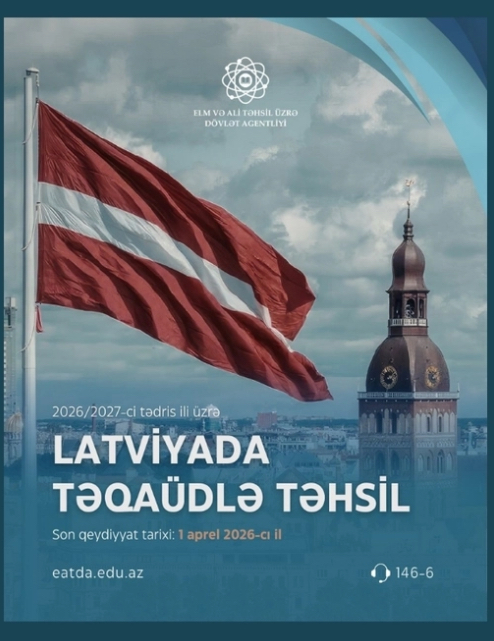 Latviyada təqaüdlə təhsil imkanı
