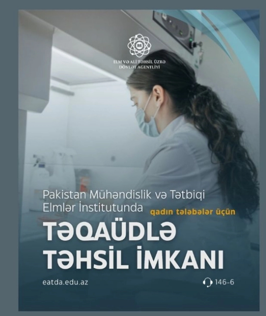 Pakistanda qadın tələbələr üçün təqaüdlə təhsil imkanı