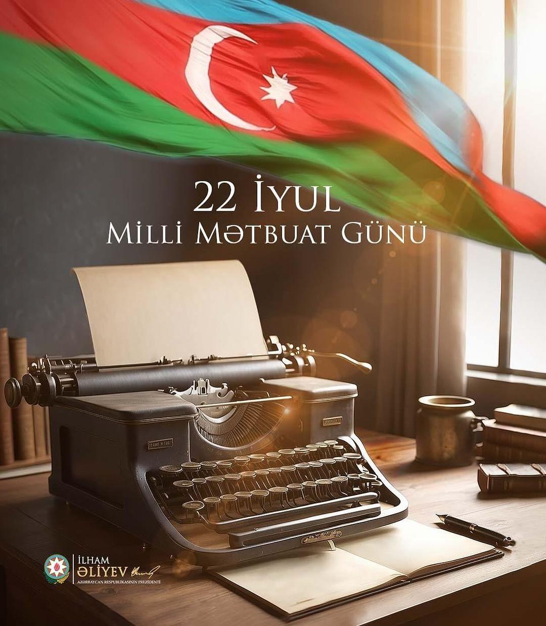 AMEA Gənclər Akademiyası Milli Mətbuat Günü münasibətilə media nümayəndələrini təbrik edir