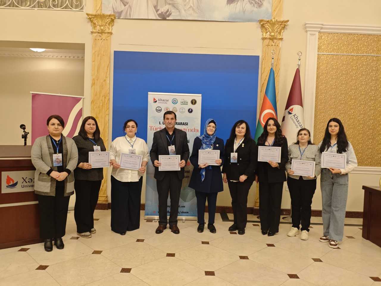 Nəsimi adına Dilçilik İnstitutunun gənc tədqiqatçıları beynəlxalq konfransda iştirak edib